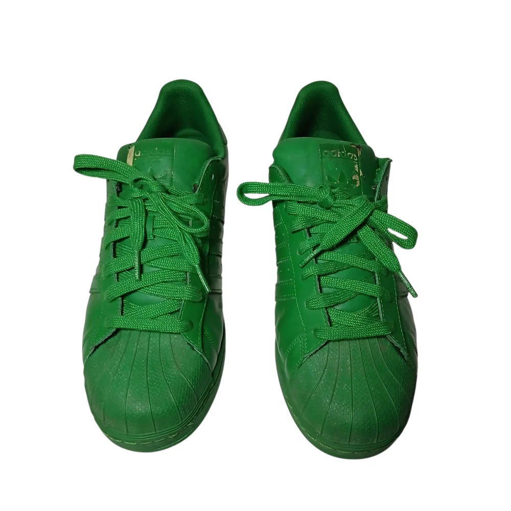 Green Adidas Sneakers - Picture 2 of 10